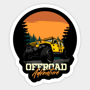 Offroad Adventure Sticker